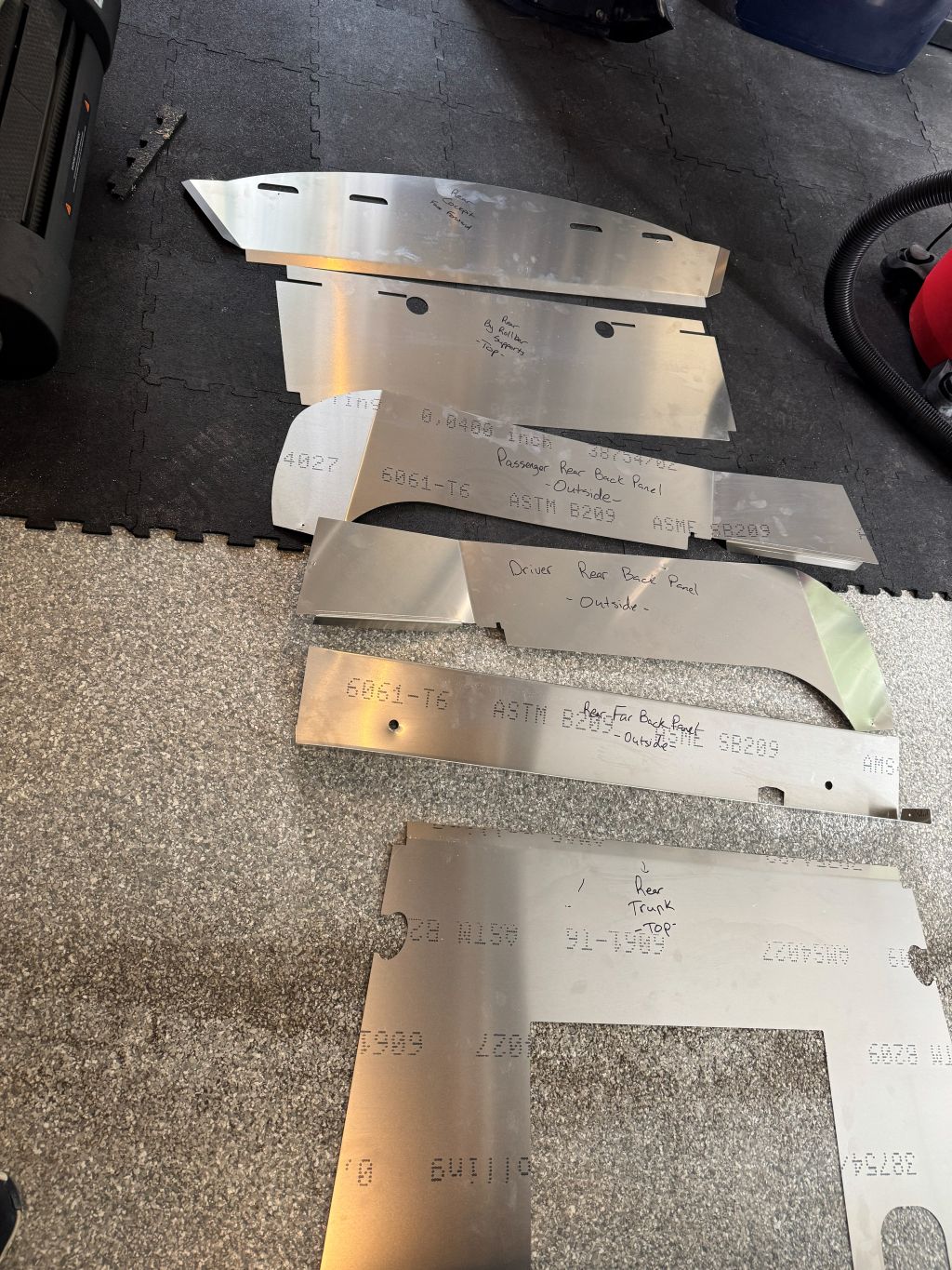 Panel Removal Order
