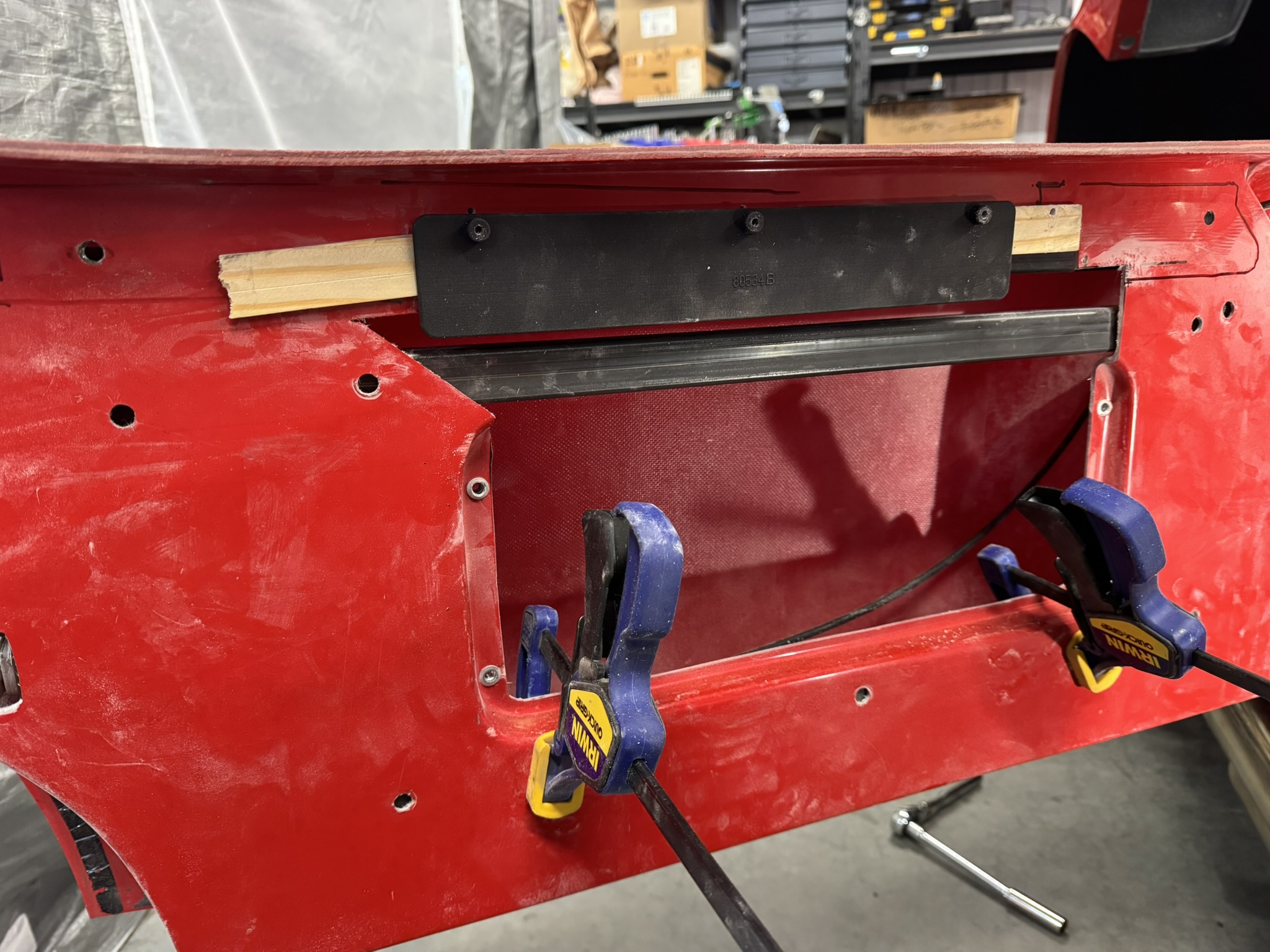 Door Skin   adjusting spacing IMG 6658