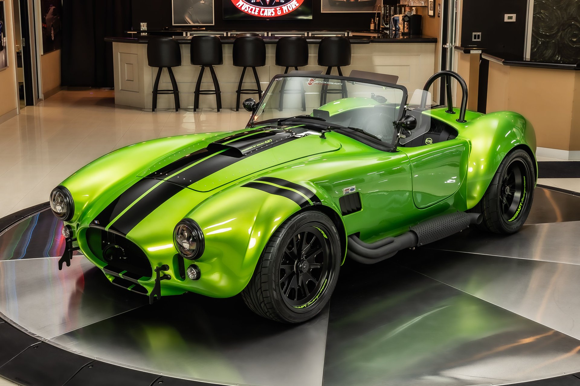 1965 shelby cobra backdraft (green)