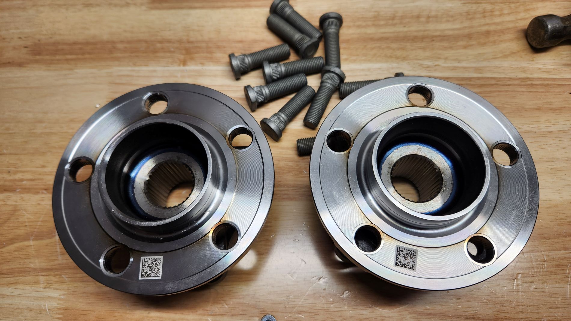 prepping real hubs