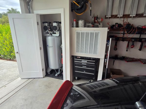 Compressor closet