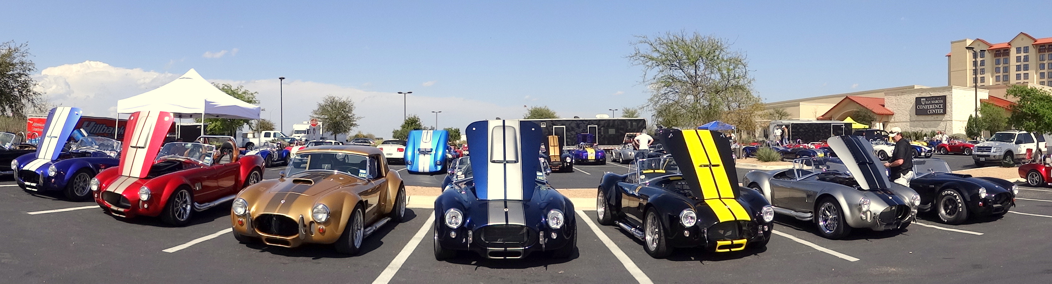 Spring 2014 Texas Cobra Club Meet Panorama