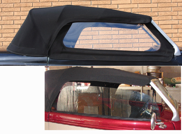 #007's side glass with Rod Tops' side curtain for comparison.