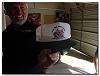 What's MOE without a hat!  I found the hat at a little shop along the way on that infamous trip to Calif.  The first of many trips to Calif.