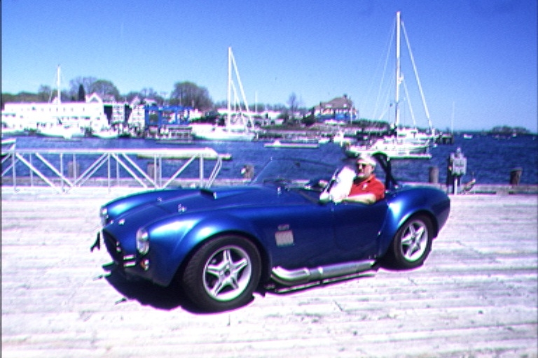 out on the dock at Camden Maine before the trip to the Texas 2009