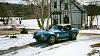Just after the car was completed the one of the early snow falls in Maine.  I had pulled it out of the barn just enough to take a picture then had to...