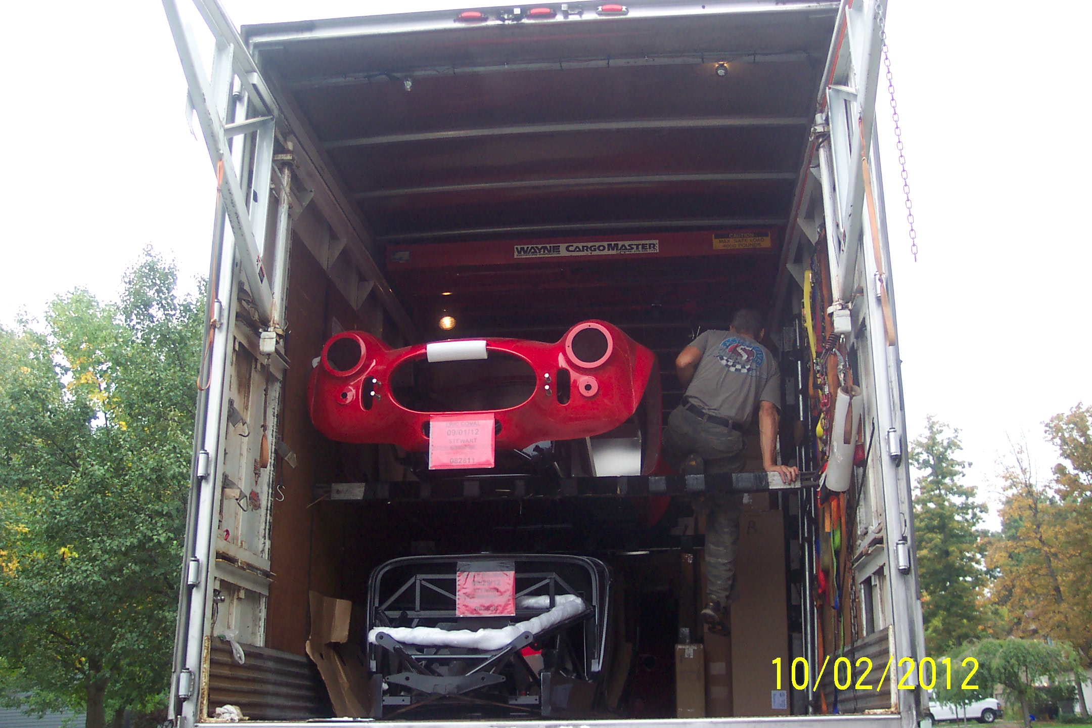 My kit arrives, first stop from FF5!