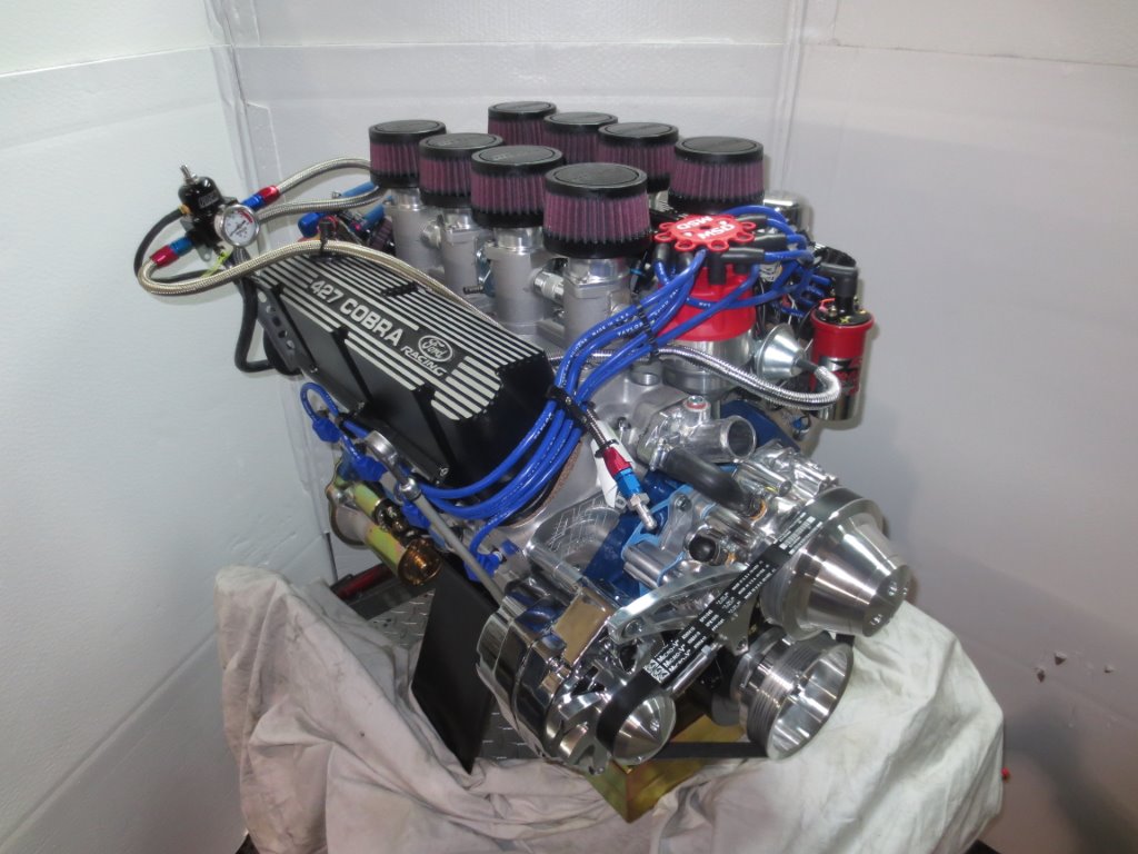 427 Stroker from The Engine Factory - ready for the trip to New Zealand