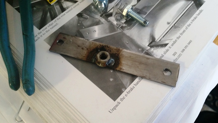 parking brake bracket