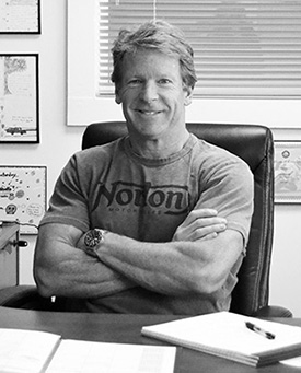 dave smith at desk