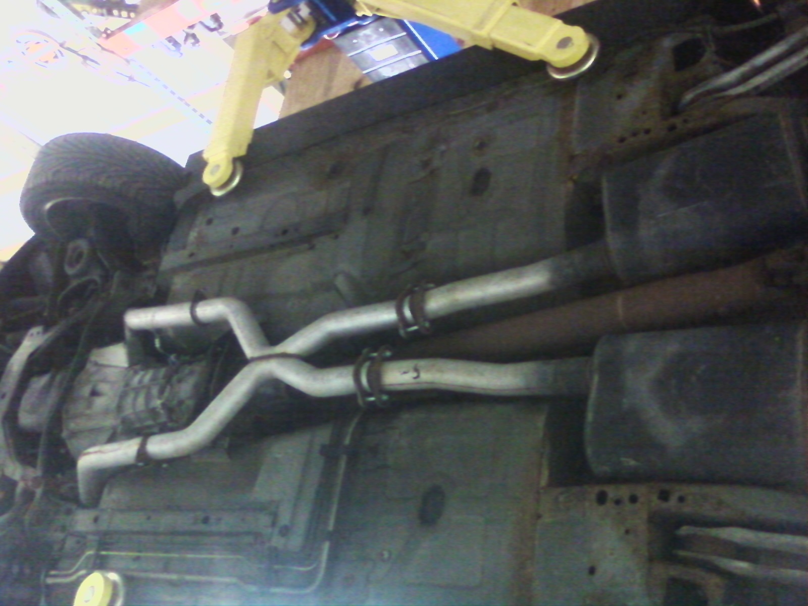 O/R X-pipe with rear O2's deleted along with cat's