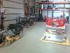 Removed aluminum panels and inventoried all parts in kit