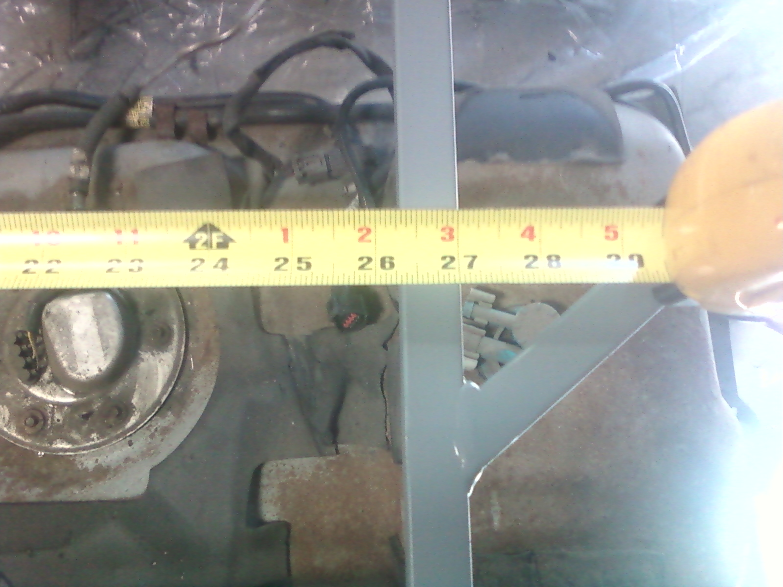 Trunk Mod:  Recessed area will be 26.25" by 17.5" by 6" deep