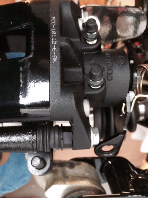 caliper interference backwards