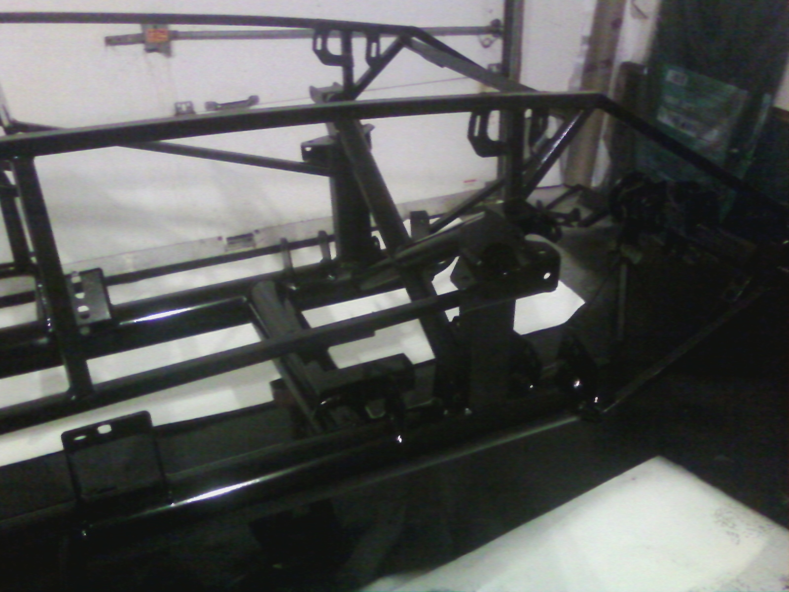 Chassis black:  shiny!