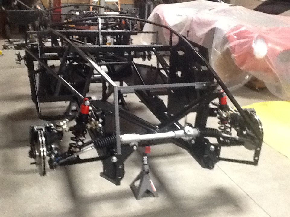 Front suspension and brakes are on