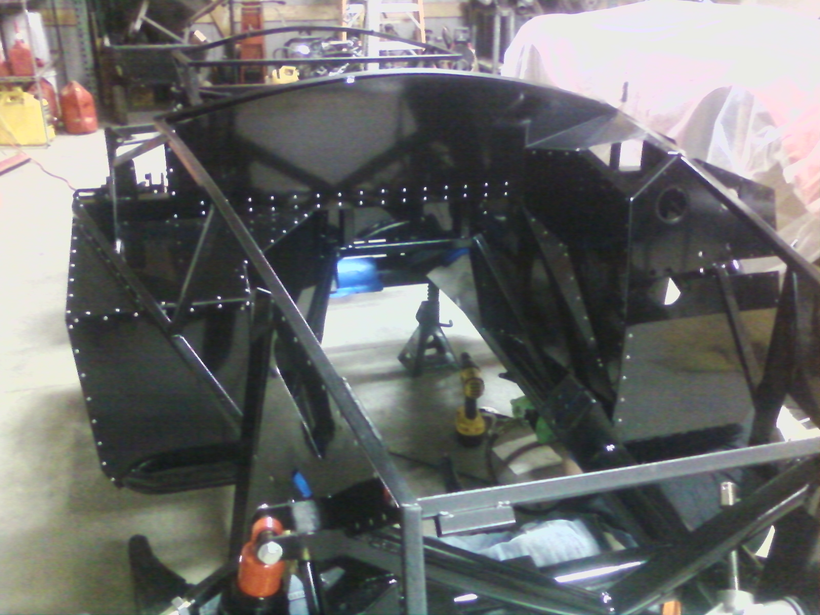 Footboxes installed