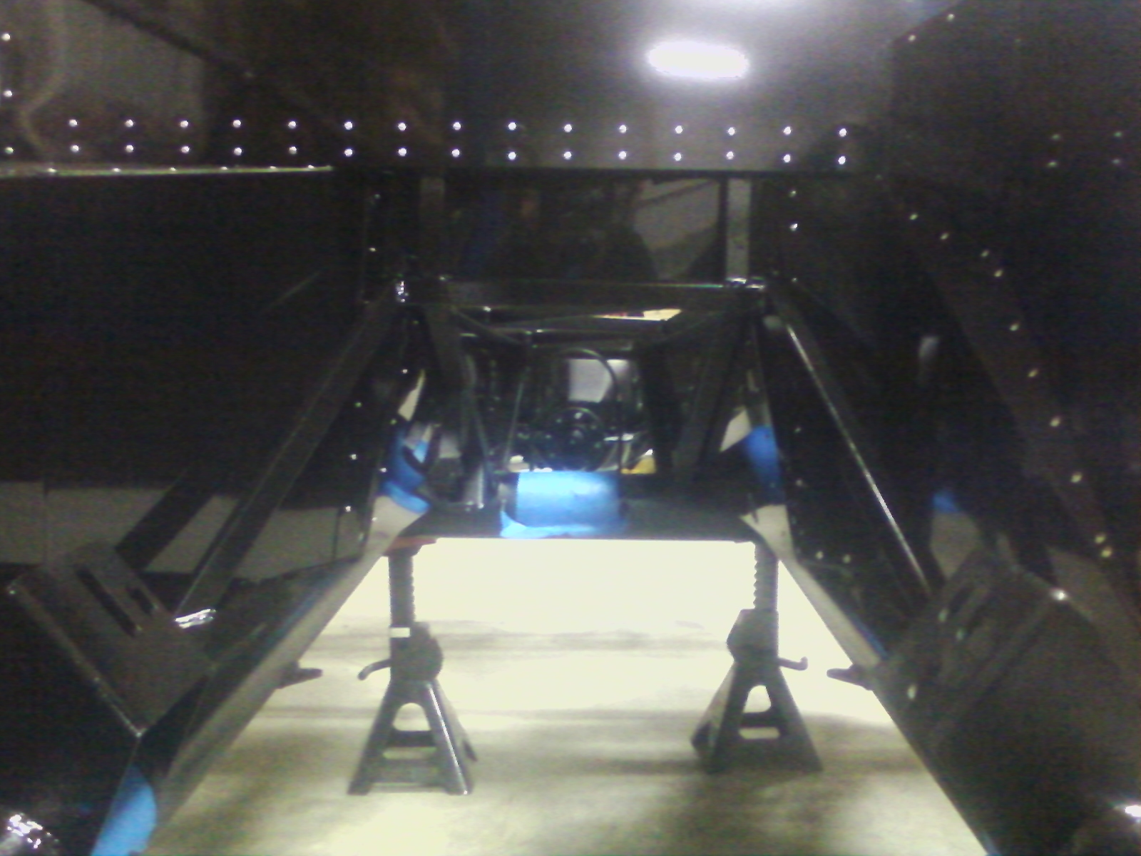 Down the tunnel