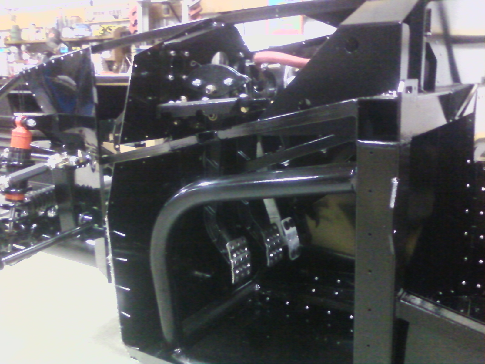Installed Wilwood Pedal Assembly