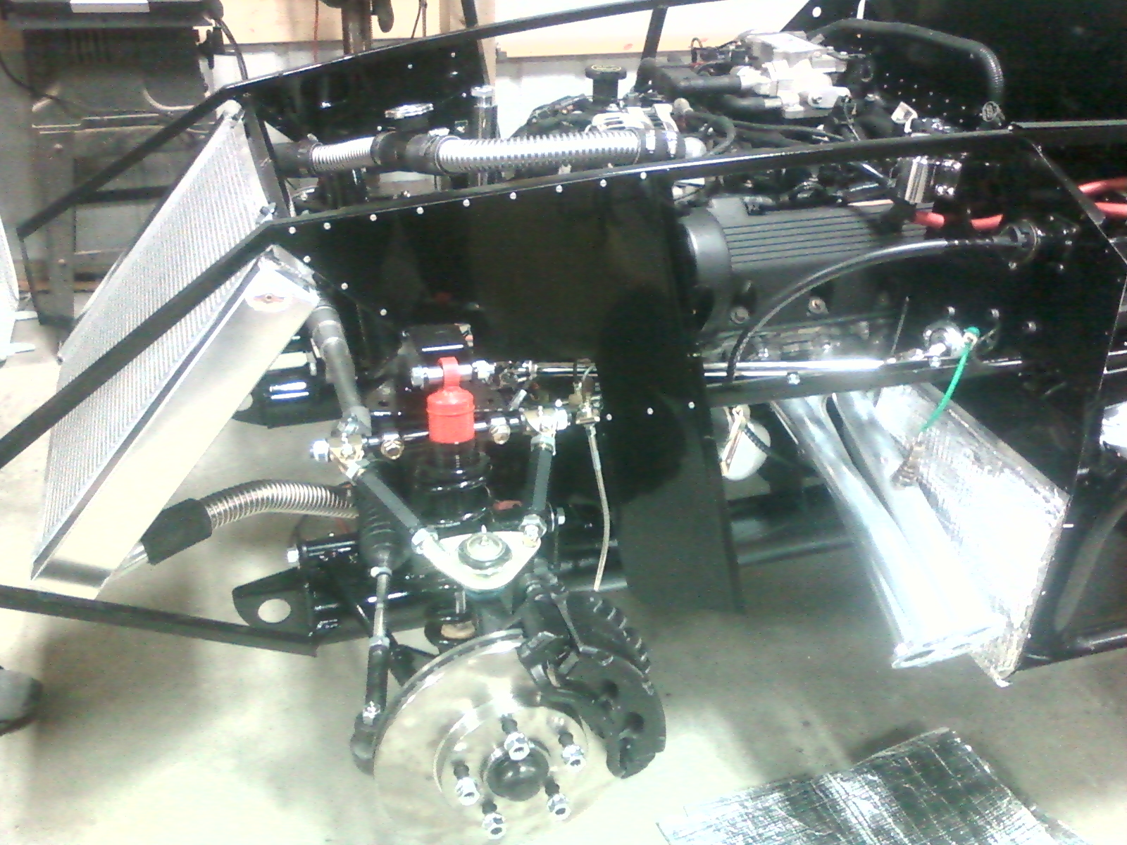 Radiator and coolant hoses
