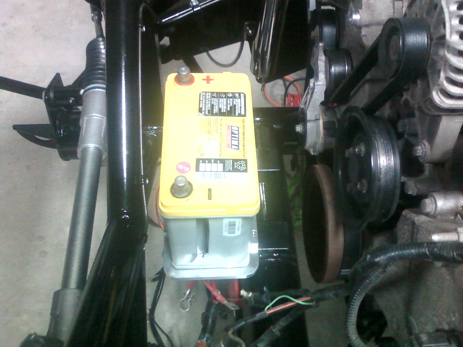 Optime Yellow Top (D51) battery