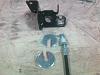Adapters made from 1/4" fender washers for FFR supplied throttle cable