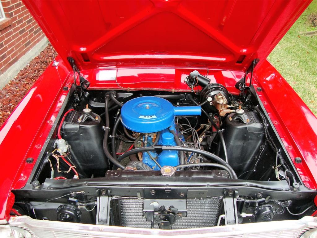 Engine compartment finished