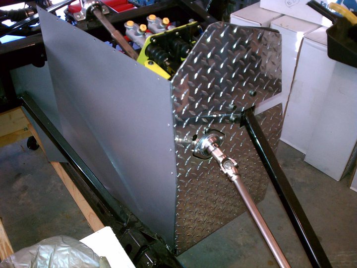 Driver foot box 1