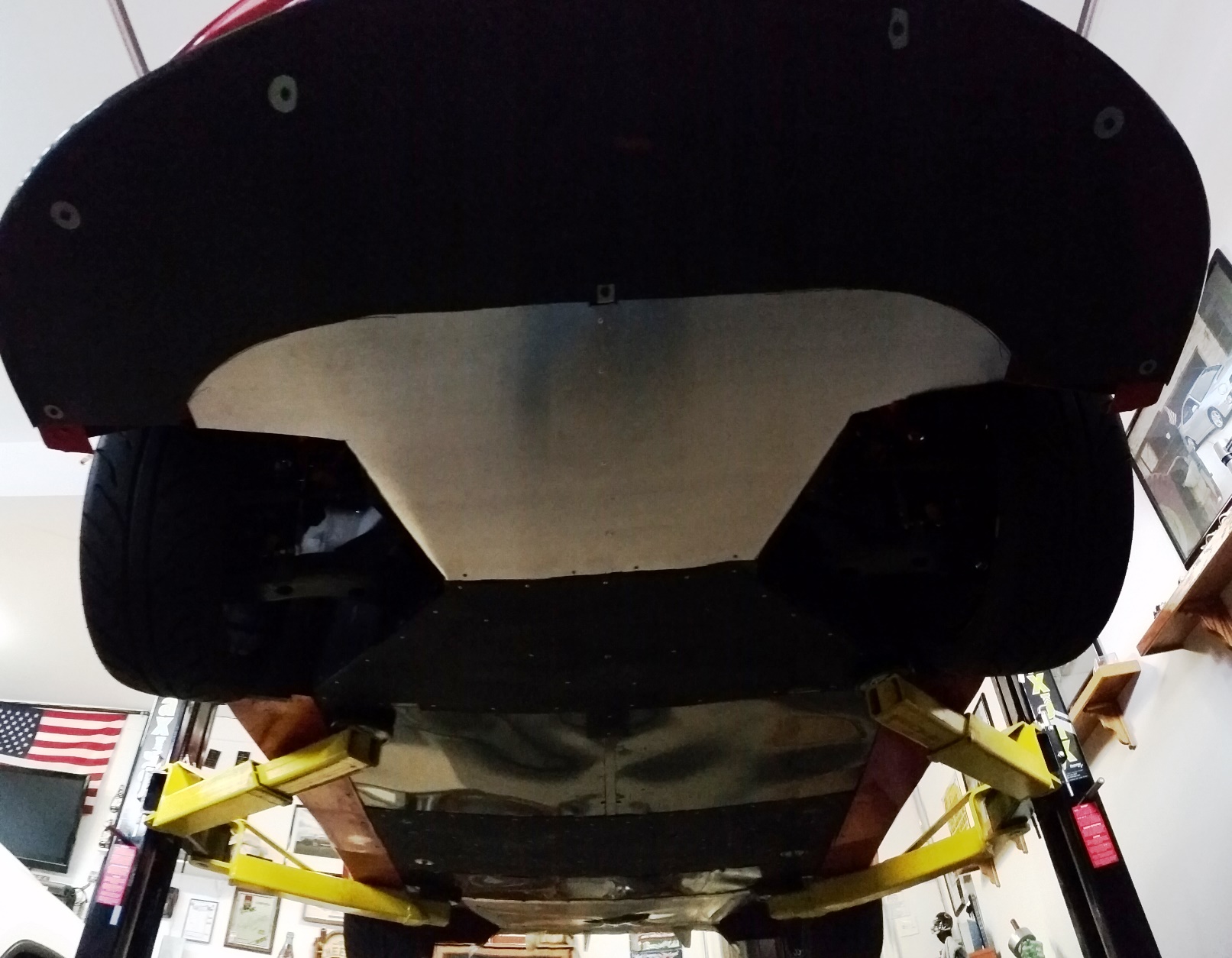 front angle after