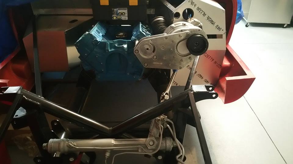 Blower mock-up: front view