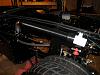View of passenger heater and attwood blower from the right side of the chassis.