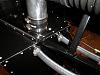 Close up view of air inlet and water routing.