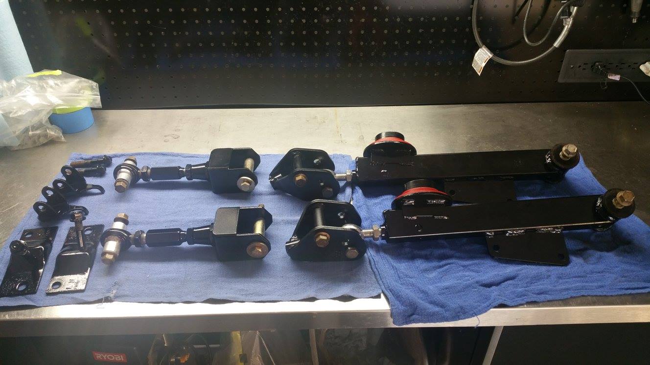 Rear Suspension Parts   assembled