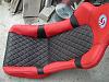 Another angle of the heated, adjustable seats.