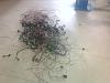 Wires after 'diet-ing' the factory harnesses