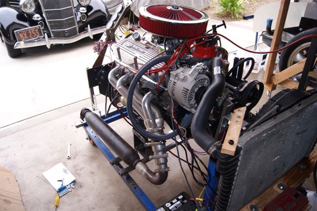 test stand exhaust