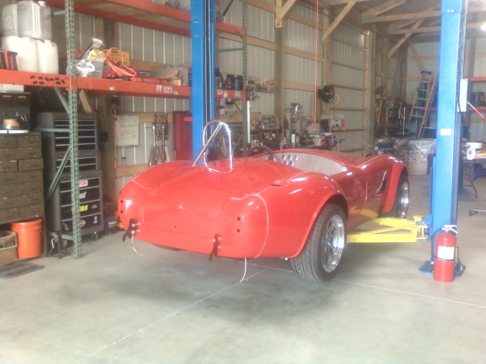 Trunk and Rollbar Fitup
