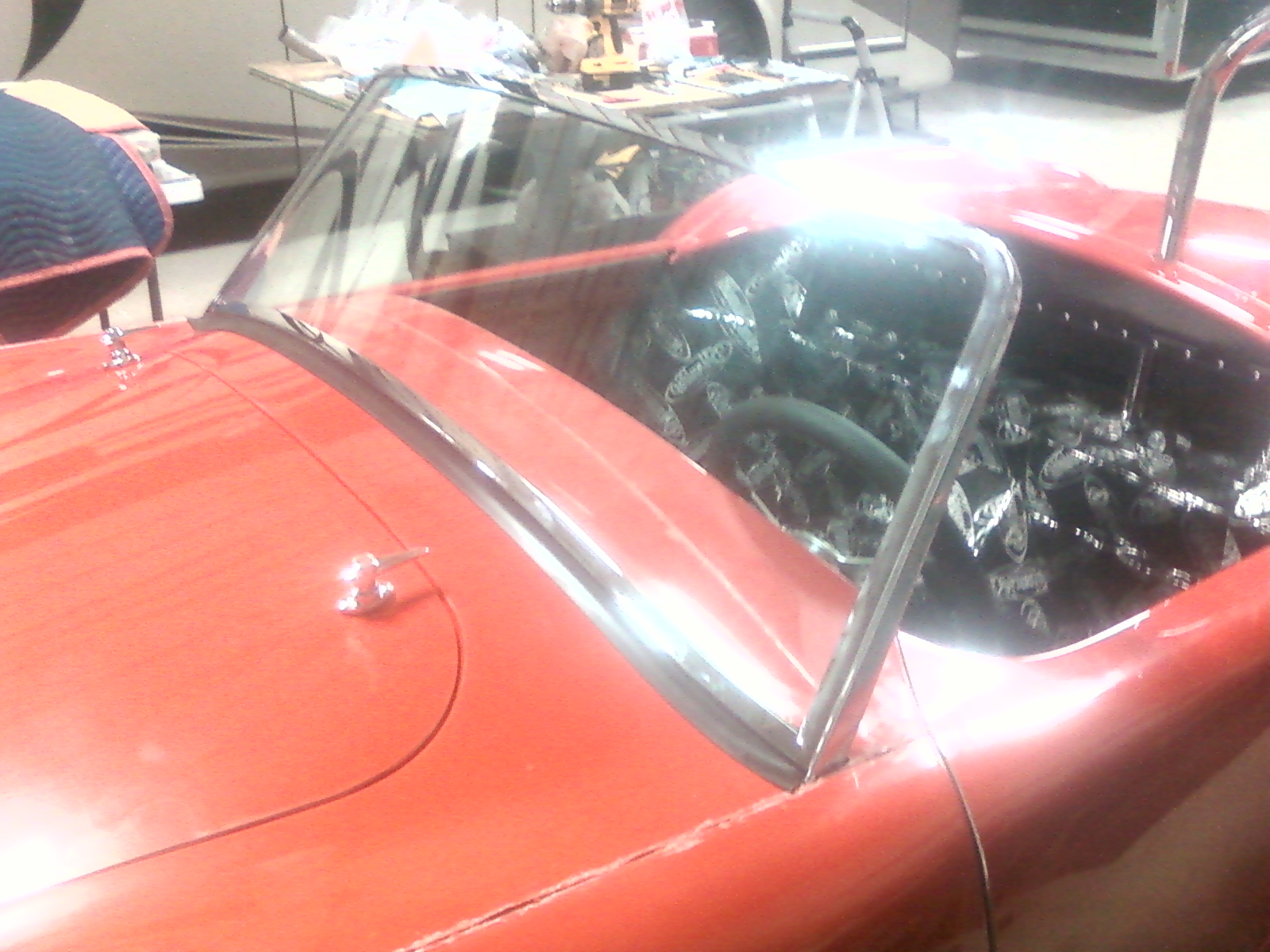 Hood Latches and Windshield