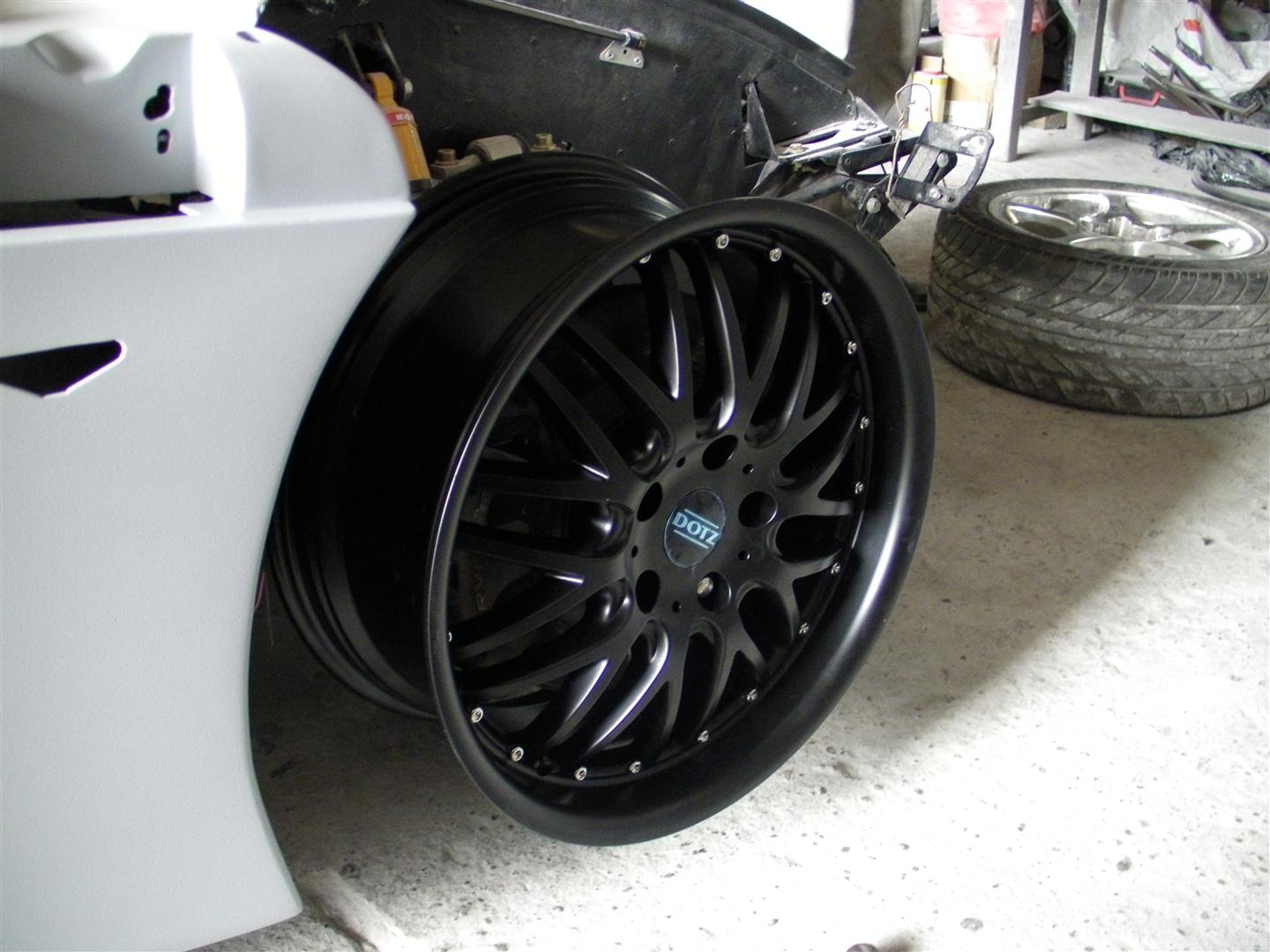 Front 18" fitment test.
