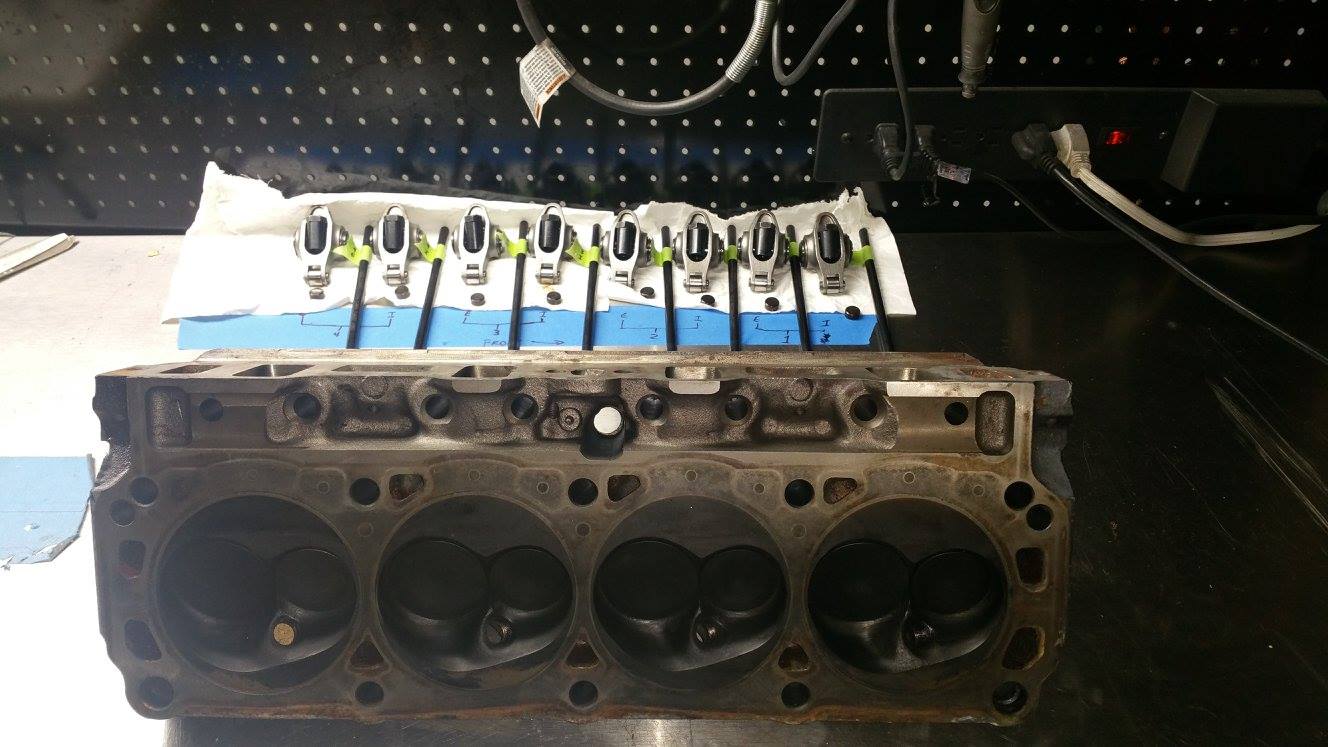 Passenger side cylinder head