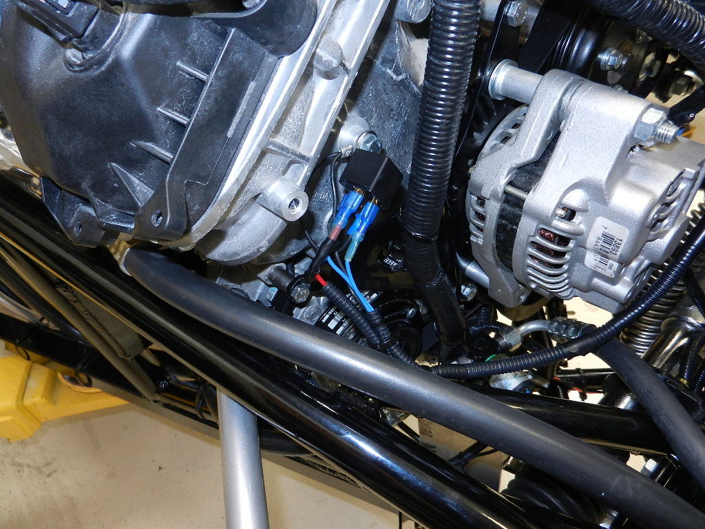 Field Relay to stop battery drain