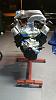 Engine with heads re installed