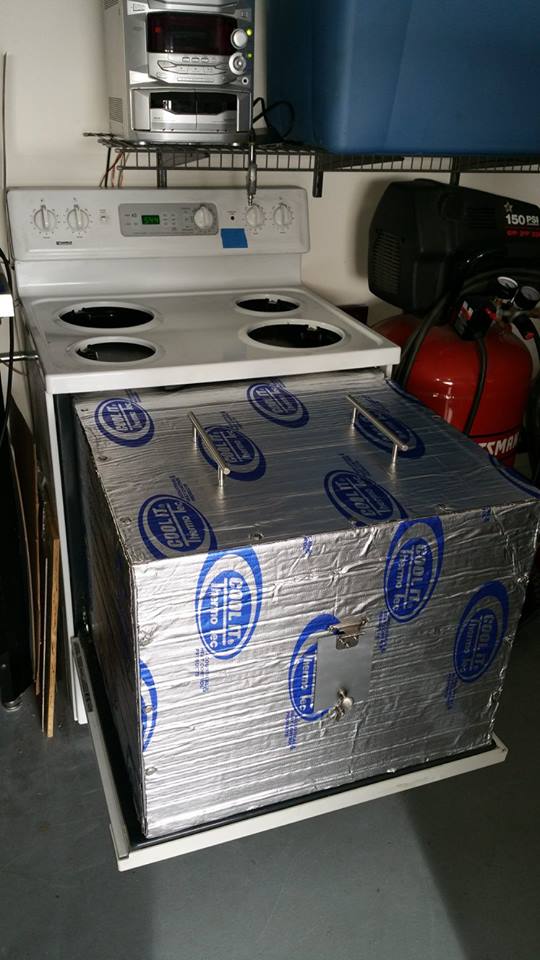 Extension box final test fit