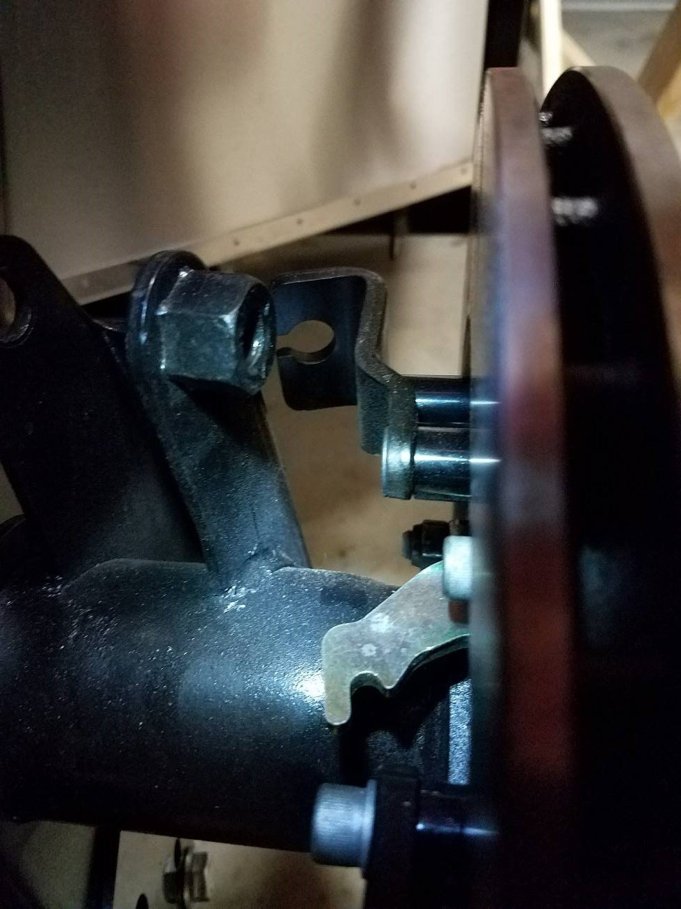 rear E brake
