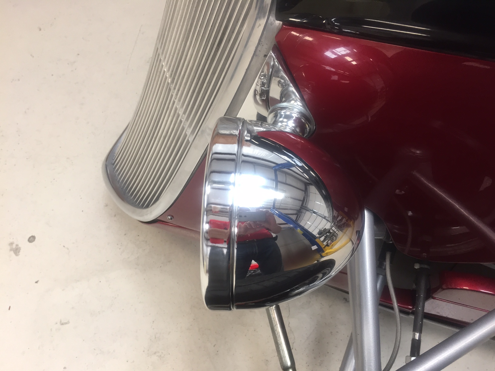 Headlights mounted 2