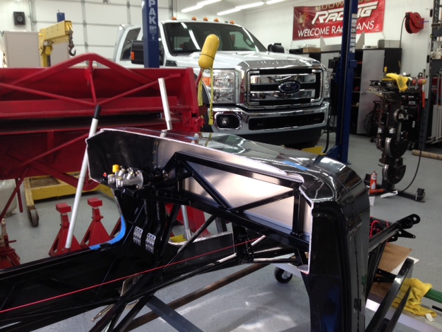 Cut-out dash = easy access and won't trap body with roll cage.  This should be a FFR option.