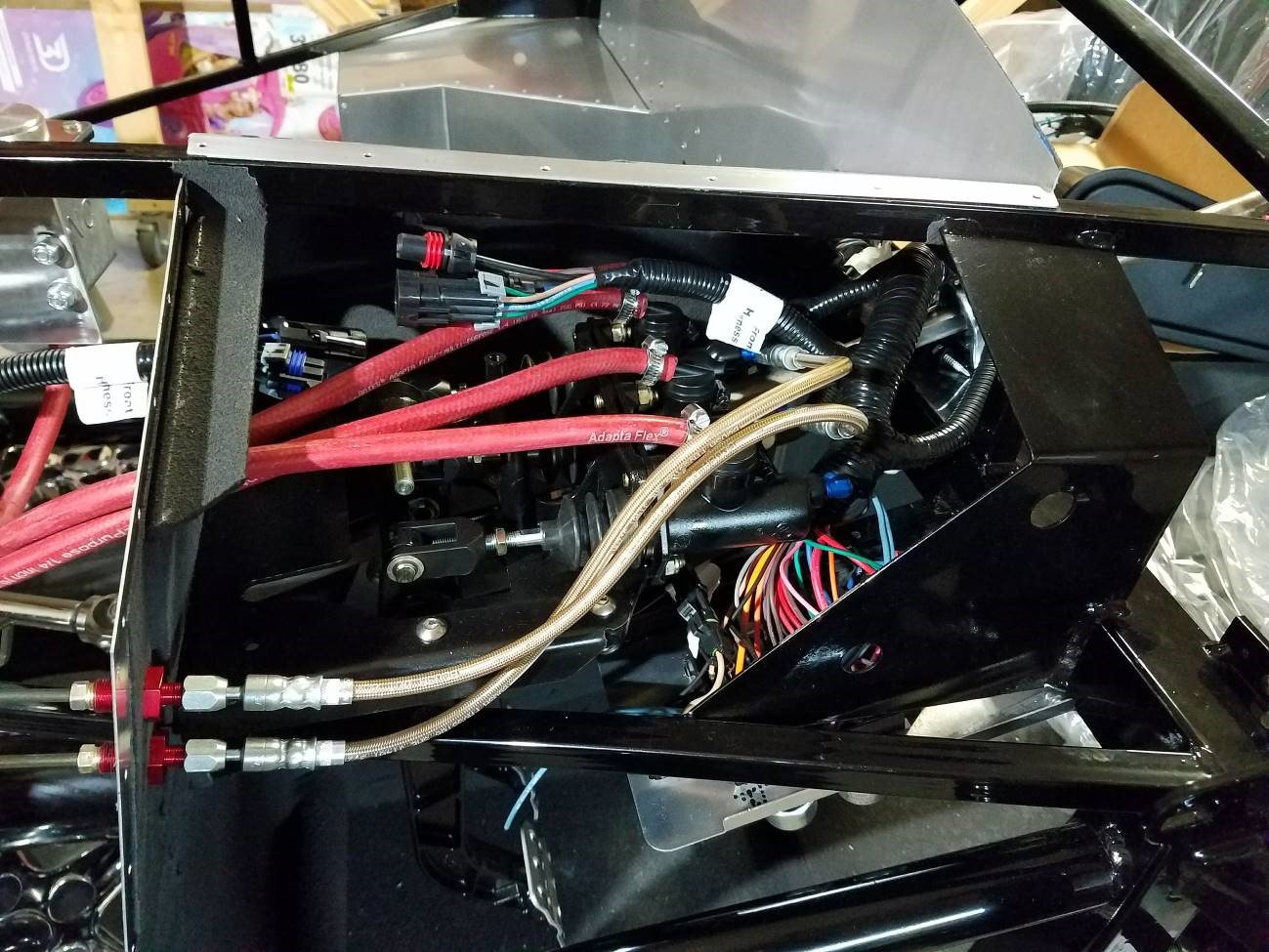 Foot box electrical