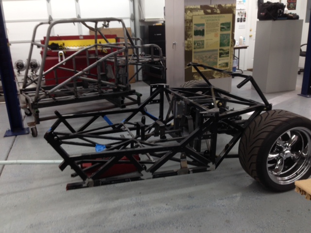 The old chassis is now expensive scrap metal.  In hindsight I should have purchased a body and fabricated my own design chassis from the get-go and saved several thousand dollars.  The most expensive education you can buy is from the University of Hard Knocks.  And I've been attending this school for decades.