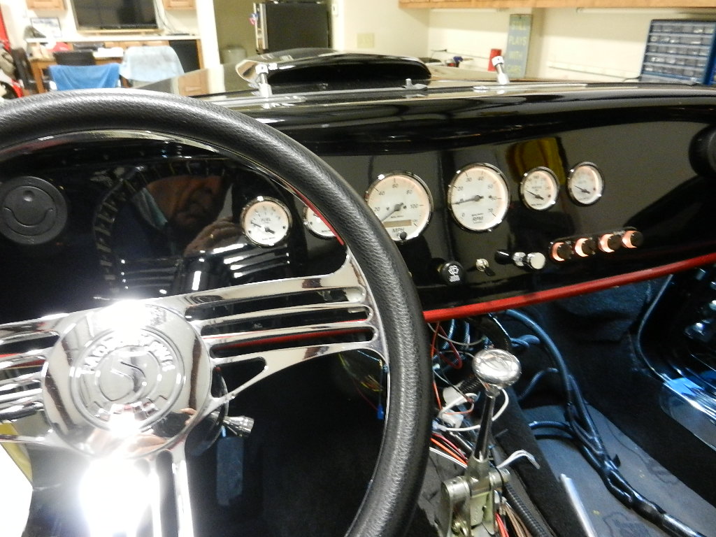 Dash lights and interior complete