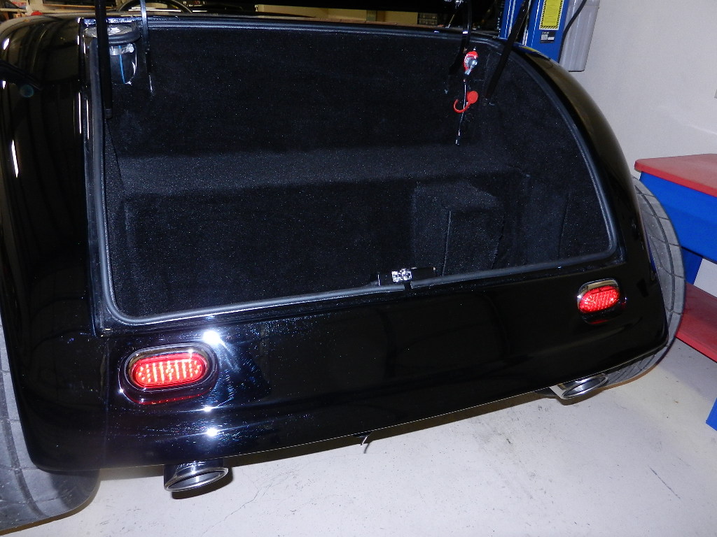 Trunk Carpet Installed